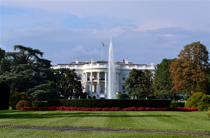The White House (note sniper on the roof)